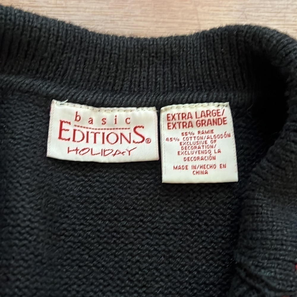 Basic Editions Holiday Women’s Ugly Christmas Swe… - image 5